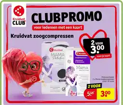Kruidvat Kruidvat zoogcompressen aanbieding