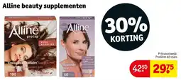Kruidvat Alline beauty supplementen aanbieding