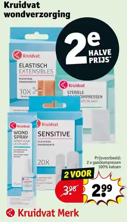 Kruidvat Kruidvat wondverzorging aanbieding