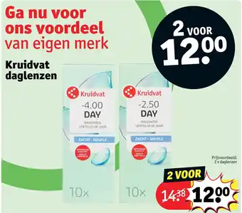 Kruidvat Kruidvat daglenzen aanbieding
