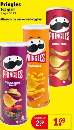 Kruidvat Pringles aanbieding
