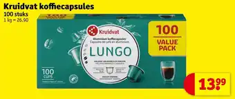 Kruidvat Kruidvat koffiecapsules aanbieding