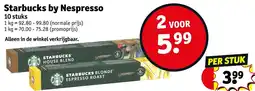 Kruidvat Starbucks by Nespresso aanbieding