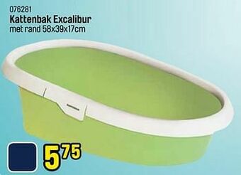Happyland Kattenbak excalibur aanbieding