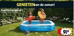 Kruidvat Familiezwembad L aanbieding