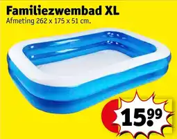 Kruidvat Familiezwembad XL aanbieding