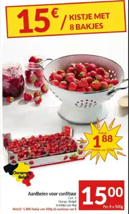 Intermarché Aardbeien voor confituur aanbieding