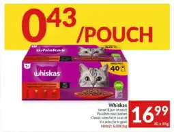 Intermarché Whiskas aanbieding