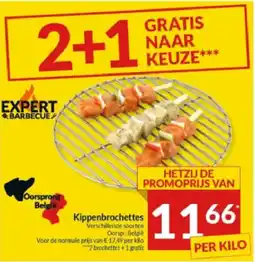 Intermarché Kippenbrochettes aanbieding