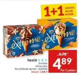 Intermarché Nestle Extréme shoorntjes aanbieding