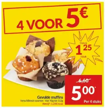 Intermarché Gevulde Muffins aanbieding