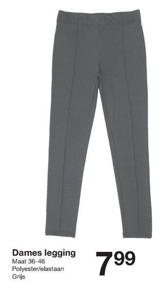 Zeeman Dames legging aanbieding