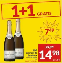 Intermarché AOP Crémant de Bordeaux aanbieding