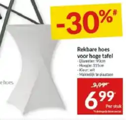 Intermarché Rekbare hoes voor hoge tafel aanbieding