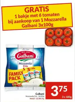 Intermarché Galbani Mozzarella Tris aanbieding