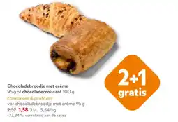 OKay Chocoladebroodje met crème of chocoladecroissant aanbieding