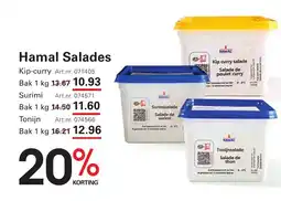 Sligro Hamal Salades aanbieding