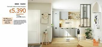 Eggo Deze keuken, elektro en sanitair inbegrepen aanbieding