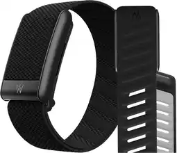 Coolblue WHOOP 5.0 Peak Zwart Abonnement 1 Jaar + WHOOP 5.0 SportFlex Band Zwart aanbieding