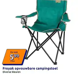 Action Froyak opvouwbare campingstoel aanbieding