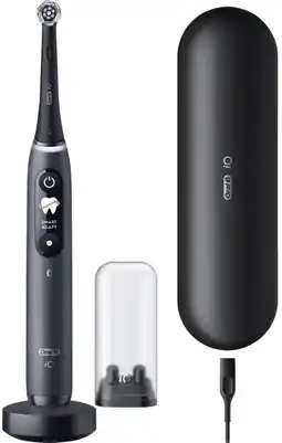 Coolblue Oral-B iO 9N Zwart met extra opzetborstel aanbieding