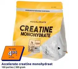 Action Accelerate creatine monohydraat aanbieding