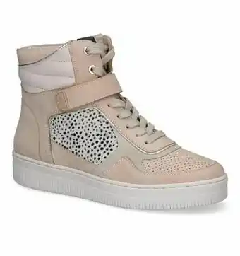 Torfs Maruti Max Beige Hoge Sneakers aanbieding