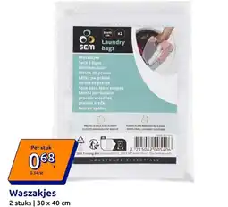 Action Waszakjes aanbieding