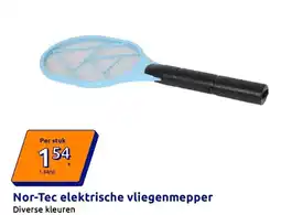 Action Nor-Tec elektrische vliegenmepper aanbieding