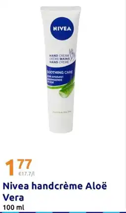 Action Nivea handcrème Aloë Vera aanbieding