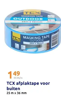 Action TCX afplaktape voor buiten aanbieding