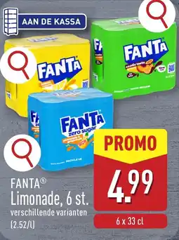 ALDI Fanta Limonade aanbieding