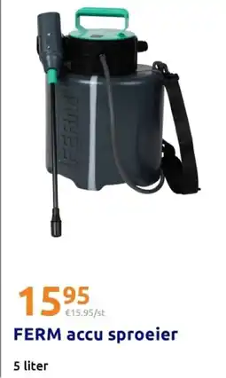 Action FERM accu sproeier aanbieding