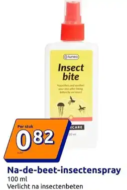 Action Na de beet insectenspray aanbieding