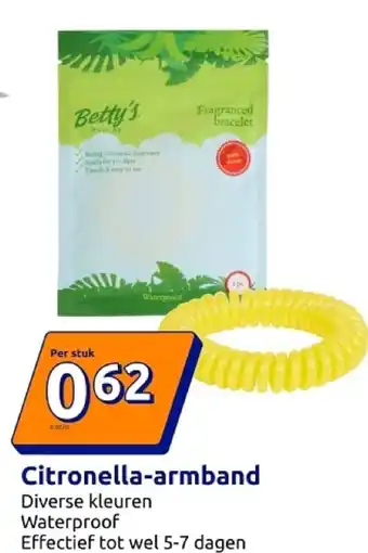 Citronella armband