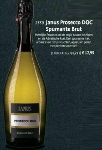 Janus prosccco doc spumante brut