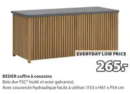 Jysk Beder coffre à coussins aanbieding