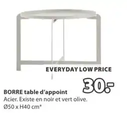 Jysk Borre table d'appoint aanbieding