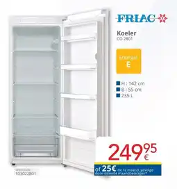 Eldi Friac Koeler CO 2801 aanbieding