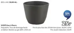 Jysk Hveps bac à fleurs aanbieding