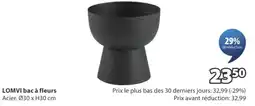 Jysk Lomvi bac à fleurs aanbieding