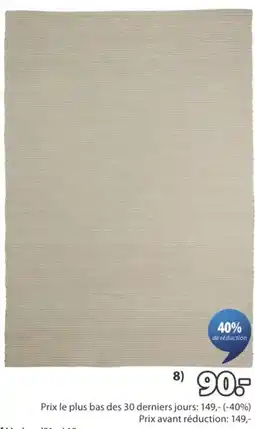 Jysk Lucene tapis aanbieding