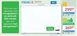 Eldi Friac diepvriezer aanbieding