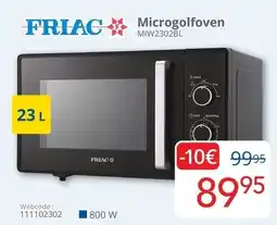 Eldi Friac microgolfoven MIW2302BL aanbieding