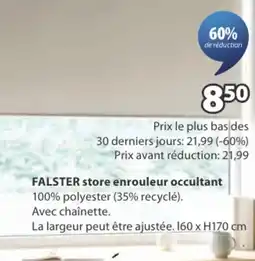 Jysk Falster store enrouleur occultant aanbieding