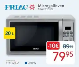 Eldi Friac microgolfoven MIW2032S/EL aanbieding