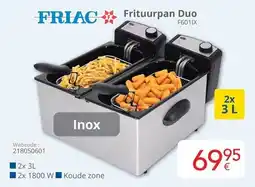 Eldi Friac frituurpan duo F601IX aanbieding