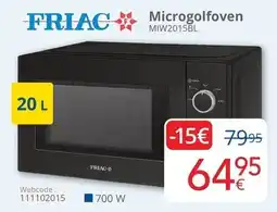 Eldi Friac microgolfoven MIW2015BL aanbieding