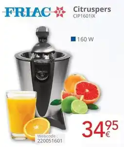 Eldi Friac citruspers CIP1601IX aanbieding