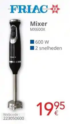 Eldi Friac Mixer MX600X aanbieding